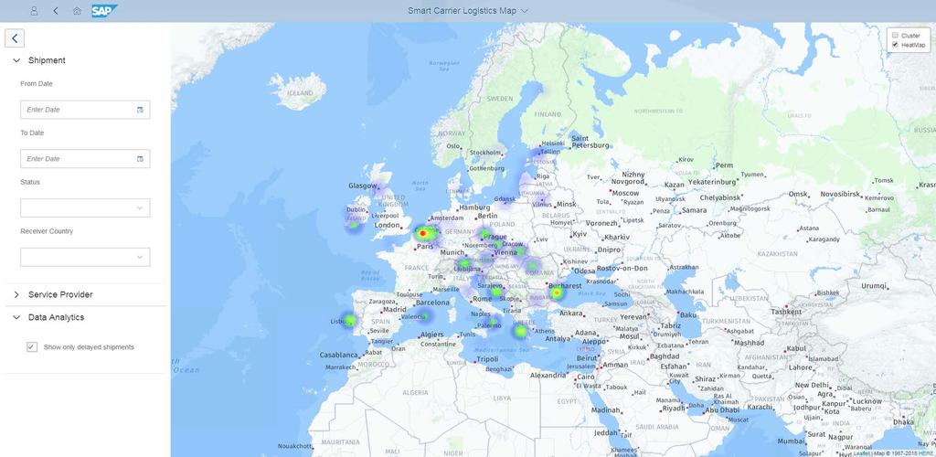 45 Smart Carrier Logistics Map