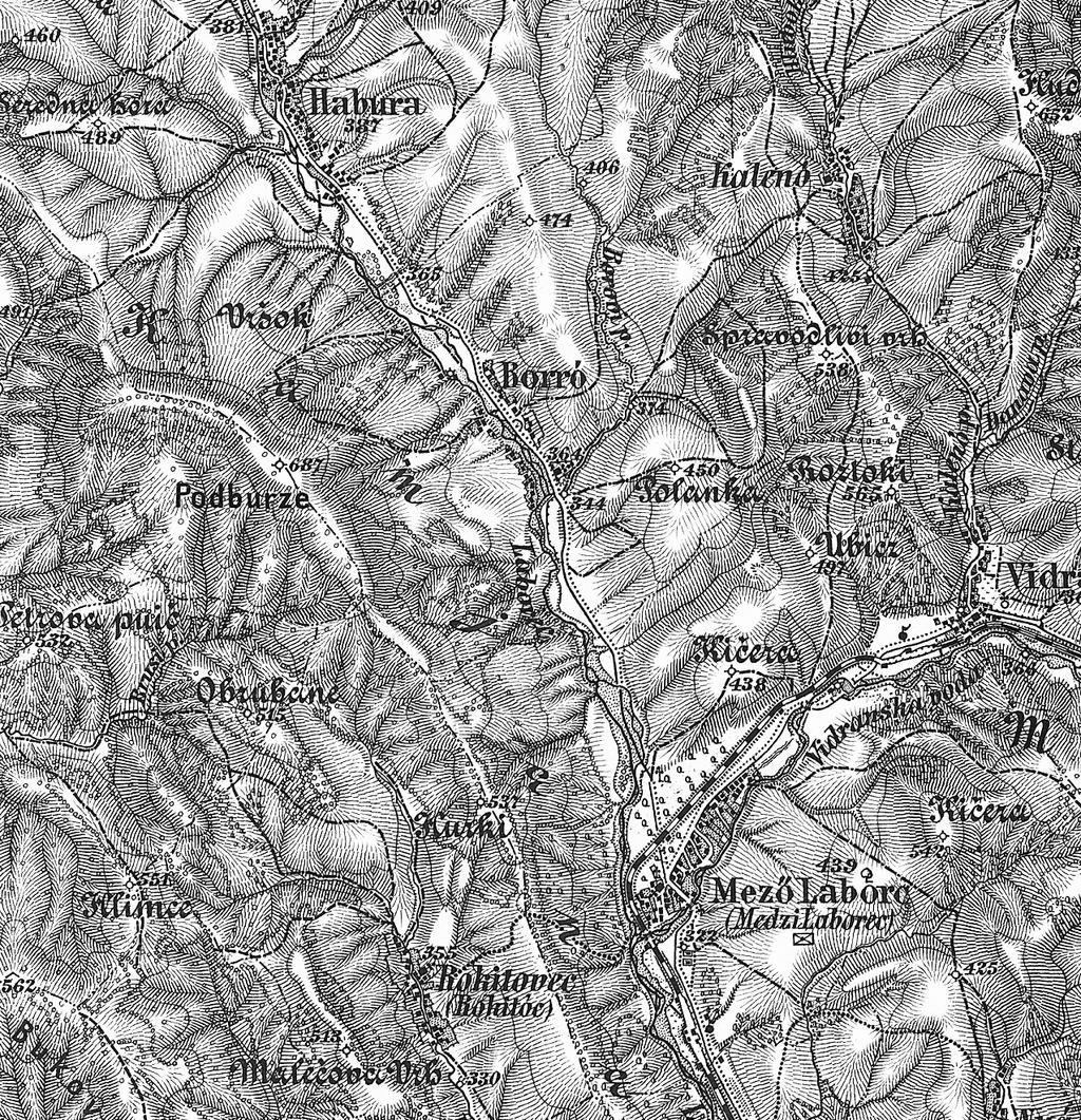 A 3. honvéd gyalogezred 54. számú jelentése, Podburze 687-es magaslat. 1915. február 3-án délután 12 óra 55 perckor jelentem, hogy a kiutalt állásban kitartva észleltem, hogy a 2.