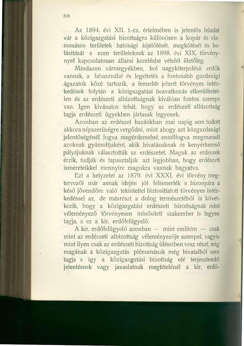 Az 1894. évi XII. t.-cz.