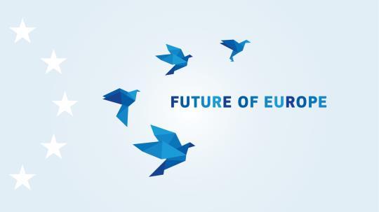 Öt forgatókönyv az EU jövőjéről 1. Megy minden tovább: A 27 tagú Európai Unió arra összpontosít, hogy végrehajtsa eredményközpontú reformprogramját. 2. Csakis az egységes piac: A 27 tagú EU-ban fokozatosan ismét az egységes piac működtetése kerül a középpontba.