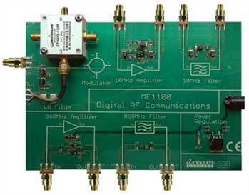 ~ 28 ~ Wave PRO & VSA szoftver USB, LAN Oszcilloszkóp DSO6012 Függvénygenerátor 33522 A Q jel I jel CH1 Spektrumanalizátor N9320B +5V DC tápegység 10MHz-es referencia jel 2.19.