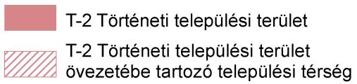 (T 1), e) Történeti települési