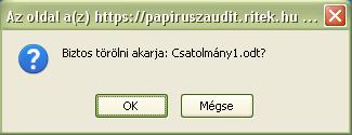 Csatolmányok blokk Ebben a blokkban van lehetőségünk felrögzíteni a rendszerbe az adott dokumentumhoz kapcsolódó fájlt (akár többet is).