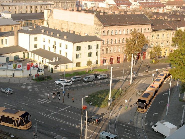 PROJEKTEK ELŐKÉSZÍTÉS BEFEJEZVE Haller utcai deltavágány Új villamos deltakapcsolat létesítése a Soroksári út / Haller utca keresztezésében Új,