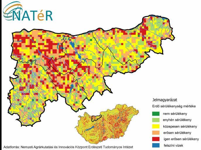 Különös elővigyázatosságot igényel a Vértes és Gerecse, Pilis, Bakonyalja erdővagyona, a természeti értékek, a lakott területek.