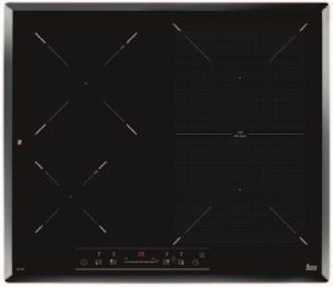 FŐZŐLAPOK 54 ÚJ ÚJ ÚJ SPACE IRF 641 10210042 IRS 643 10208694 IRS 641 FEHÉR 10210102 60 cm Indukciós főzőlap Slider Érintőgombos kezelőpanel 1 FLEX zóna