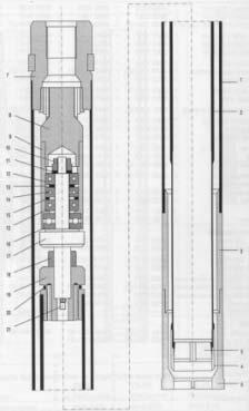 Folyamatos magfúrás, A nagyátmérőjű (101 mm) magminta egyszeri magkiépítési hossza: 1,5 m 4,5 m.