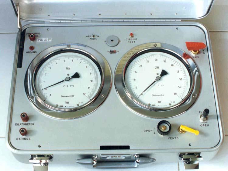 Control box P 0 P 1 DMT Readings