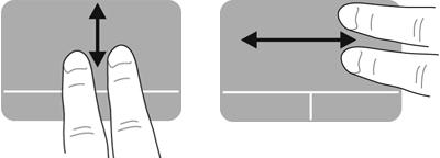 A kézmozdulatok be- és kikapcsolása: 1. Kattintson az értesítési területen (a tálca jobb szélén) található Rejtett ikonok megjelenítése ikonra. 2.
