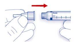 Mindig legyen egy tartalék OptiSet injekciós tolla, arra az esetre, ha az OptiSet elveszik vagy megsérül. 1. lépés Ellenőrizze az inzulint A. Vegye le az injekciós toll kupakját. B.