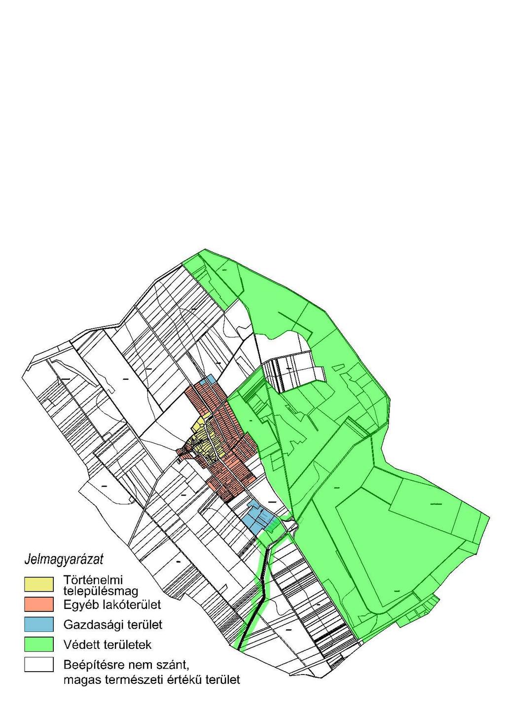 Településképi szempontból meghatározó területek lehatárolása 9. Történelmi településmag településrészre vonatkozó településképi követelmények 13.