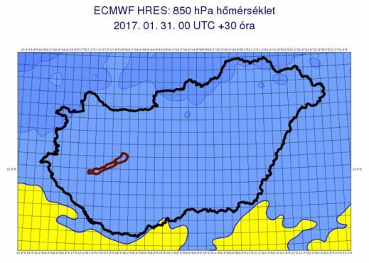 determinisztikus előrejelzés a január 31.