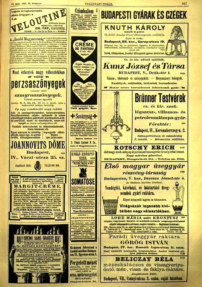 Oktober 1901, Titelseite, & Seite 687,