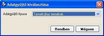 A termékdíj köteles cikkeknek a kezelése annyiban tér el a többi cikkétől, hogy szállítólevél készítésénél az adatgyűjtőn keresztül a Termékdíjas termékek lehetőséget kell kiválasztani.