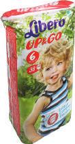 Libero Jumbo Up&Go pelenka 3/34/38/42 19,96/97,2/