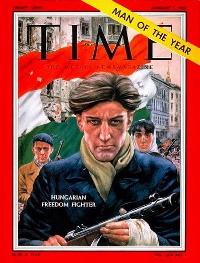 Az amerikai Time magazin az 1956- os Év