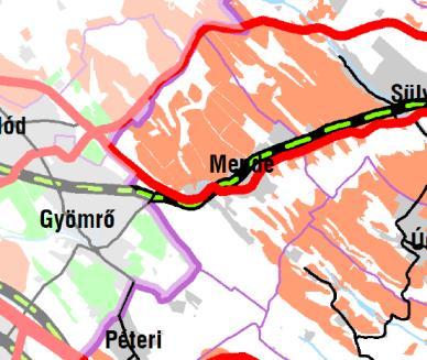 A megyei térségi övezetek (határozattal jóváhagyott) 4 16 Kivonat 1.1. sz. mellékletből Kivonat 1.2. sz. mellékletből Kivonat a 1.