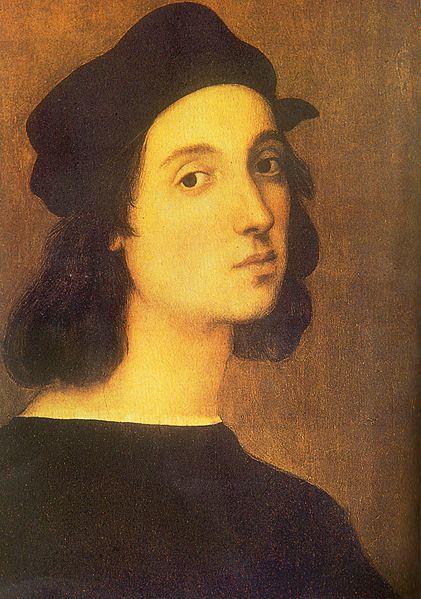Raffaelo Santi (1483-1520) Az itáliai érett reneszánsz, a cinquecento festészet Korai művek: más festők hatása (technikák, kompozíciók): 1504-8 között Firenze, Leonardo hatása (komponálás) Róma: