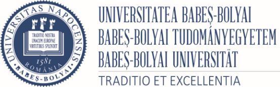 A Babeş Bolyai Tudományegyetem hallgatóinak szakmai tevékenységére vonatkozó SZABÁLYZATA az Európai Kreditátviteli Rendszer (ECTS) alapján I. FEJEZET: ÁLTALÁNOS RENDELKEZÉSEK 1. cikk.