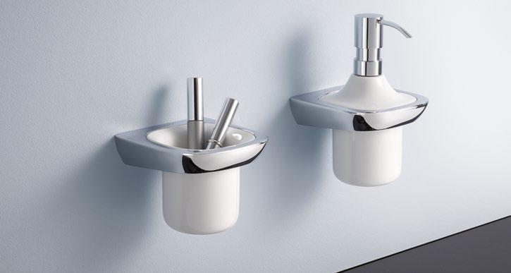 KLUDI AMBA KIEGÉSZITÖK Tartozékok: egységes design a fürdőben Önálló, széleskörű fürdőszobai kiegészítők sorozata készült a