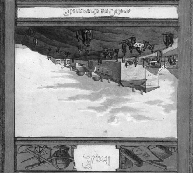 222 Meteor csillagászati évkönyv 2016 1. ábra. A Gellért-hegyen 1815-ben megnyitott és Budavár 1849-es ostroma során megsemmisült csillagvizsgáló.