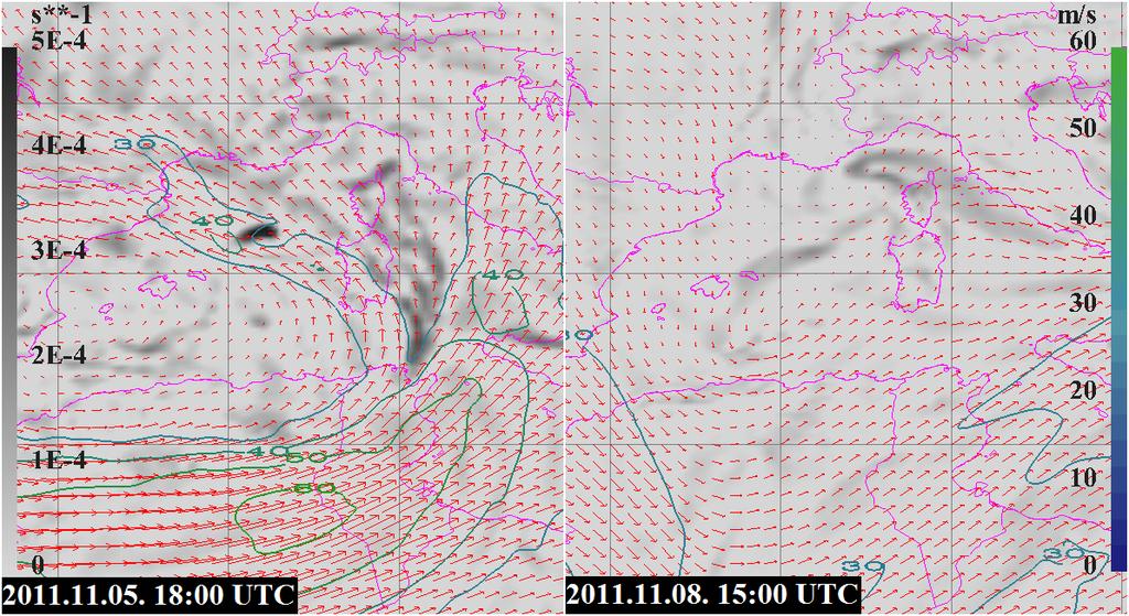 6.3. A Rolf ciklon elemzése ECMWF reanalízis adatok alapján 6.3.1.