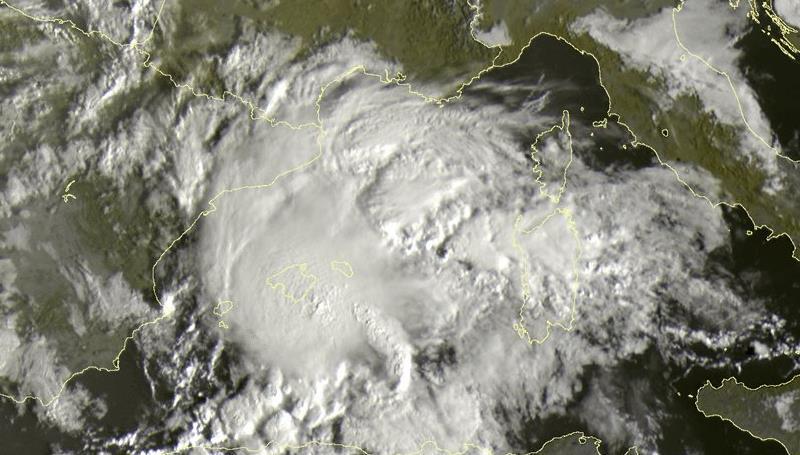 7. Trópusi jellegű mediterrán ciklon (Tünde, 2015