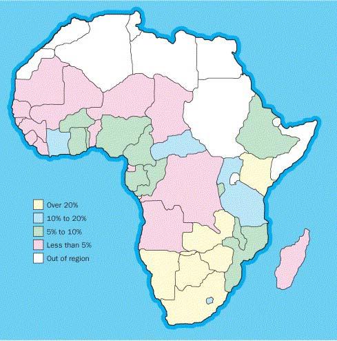 Proportion of under-5 mortality attributable to HIV/AIDS in