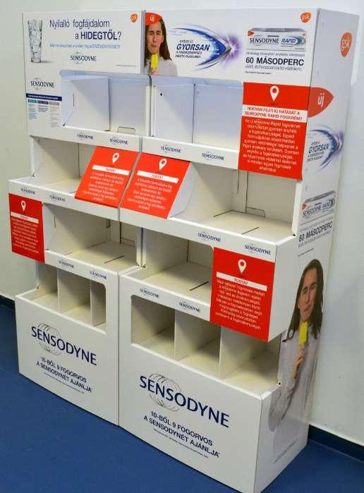 Nem tartós Installáció kategória harmadik helyezett Sensodyne