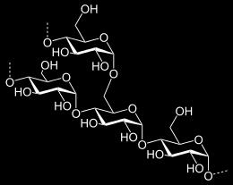 A keményítő és cellulóz molekulaszerkezete nagyon hasonló: a cellulóz 1-4 kötéssel összekapcsolt β-d-glükopiranóz egységeket tartalmaz (3.