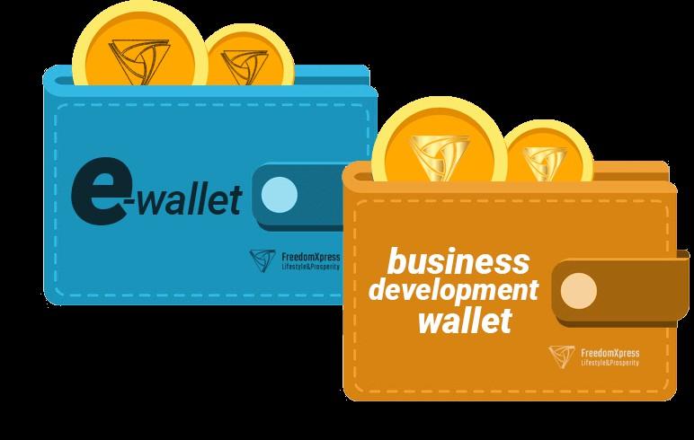 Business Development Wallet Annak érdekében, hogy az üzletedet a megfelelő szinten tudd fejleszteni, létre hoztunk számodra két elektronikus pénztárcát.