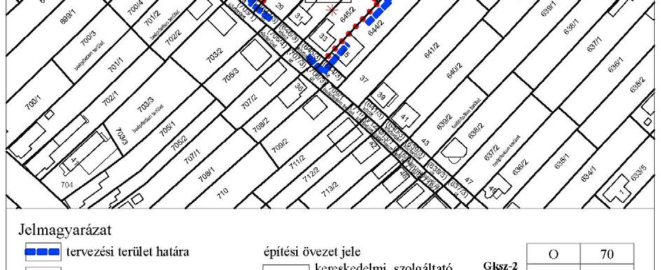 ) önkormányzati rendelethez Rajzszám SZT-8/M