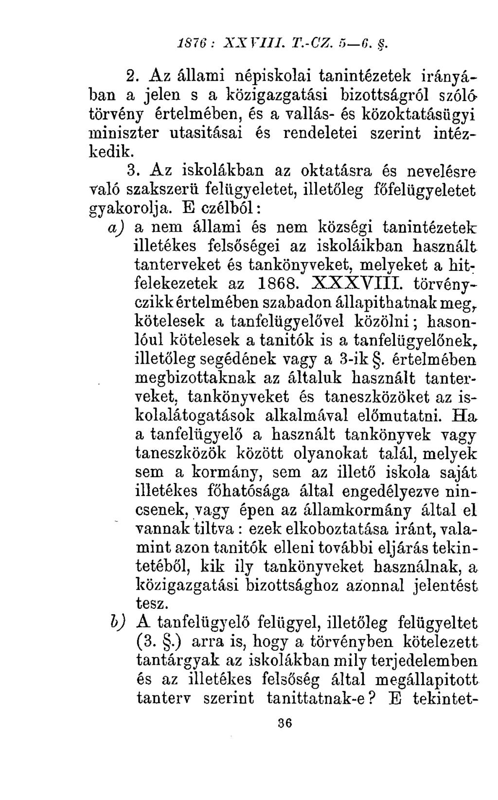 1876: XXVIII. T.-CZ. 5 6.. 2.