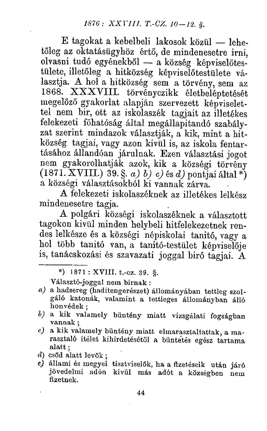 1876 : xxviii. t.-cz. 10 12.