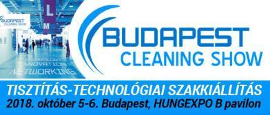 Budapest Cleaning Show tisztítás-technológiai szakkiállítás Tisztelt Hölgyem és Uram!