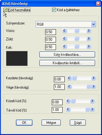 Háttér Háttér (Background) és és köd köd (Fog) (Fog) A r nd r t kép hit s bbé t h tᔗ剧 köd és/vagy háttér a ka mazásáva a köd a távo abbi m k színét b fo yáso