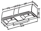 Burgbad Burgbad Bel Cala 610 x 355 1210 x 487 1610 x 487 710 x 405 910 x 405 605 x 550 905 x 550 1205 x 550 1505 x 550 80 # MWAU061 # MWAU081 # MWAU061* # MWAU081* # MWAV121 # MWAV121* # MWAV161 #