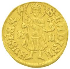 Hungary 1406? Goldgulden Au Sigismund Neustadt (3.