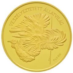 5000 Forint Au Bustard (7.78g/0.584) C:PP Adamo EM135 1999. 20.000Ft Au Államalapítás 1000.