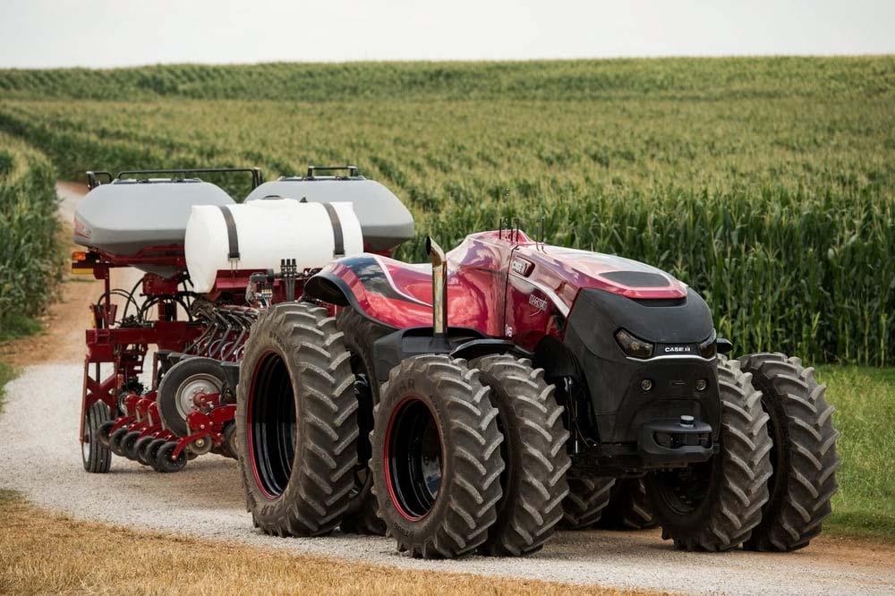CASE robot traktor kukorica