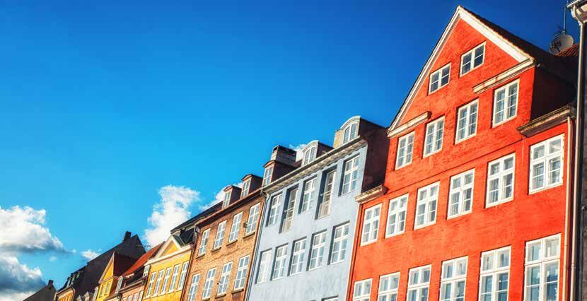 Koppenhága színes házaival és rengeteg zöld parkjával inkább vidékies jelleget mutat, semmint egy metropolisz képét.