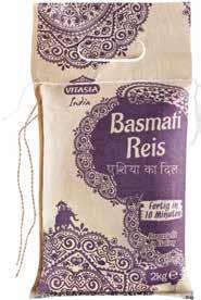 1 l = 642 Ft 700 ml 449Ft 2 kg BASMATI / JÁZMIN RIZS Juta zsákban 1
