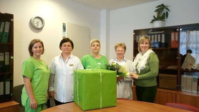 2016. októberében 107.337 Ft összértékben adtunk át adományt a Debreceni Egyetem II. sz.