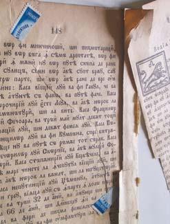 megfigyelhettük, hogy a restaurált kalendáriumnál fennmaradt borító töredékéhez hasonlóan többnyire kartonborítást alkalmaztak.
