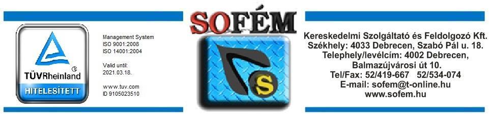 Adatkezelési tájékoztató a http://www.sofem.