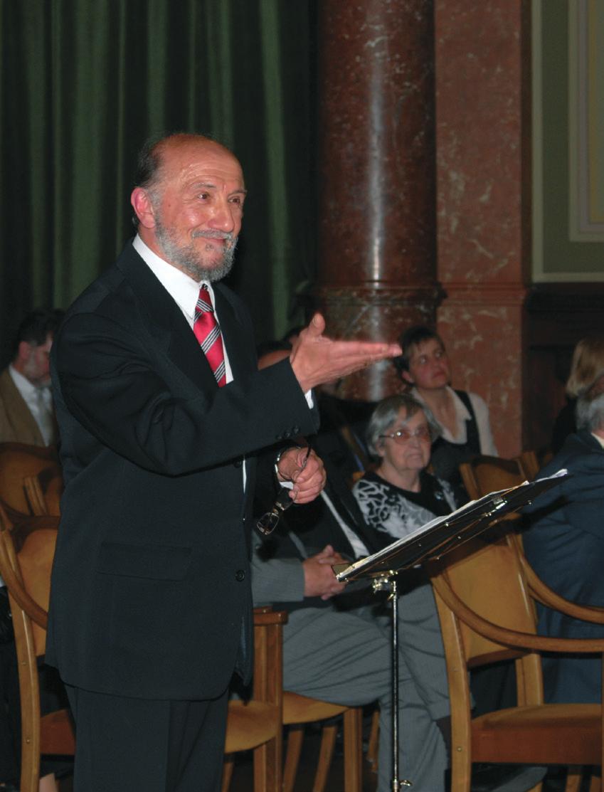 Zeneakadémia Alma Mater Kórusának vezető