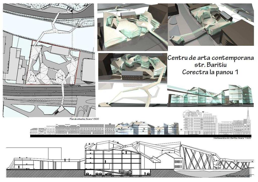 130 Fogalom & kép II helyszőke miatt nem reprodukálunk. A szintkülönbségi törés a bal- és jobboldali szomszéd épülettel tovább javult. Promenade Kulturális központ 10. Kép.