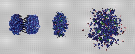 High density symmetry energy in relativistic heavy ion collisions Observable (qualitative): Pre-equilibrium emission of