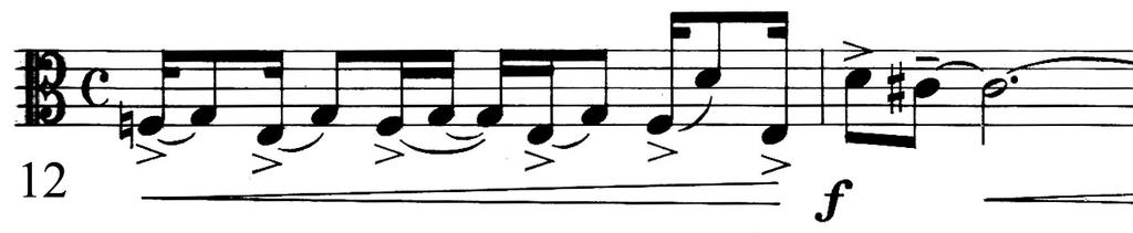 A II. rapszódia Allegro Vivace Andante Allegro vivace karaktermeghatározással ellátott szakaszai nem csak visszatérésre utalnak.