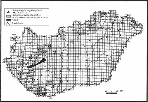 9. Mellékletek 1. ábra: A fás legelő elhelyezkedése és területi kiterjedése Pénzesgyőr és Hárskút települések között. 2.